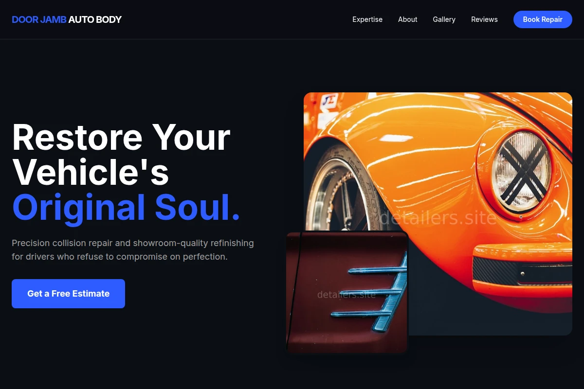 Door Jamb Auto Body